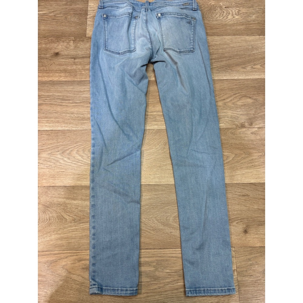 DL1961 Emma Low Rise Legging Skinny Jeans Somer Light Wash Stretch Denim 27 - Picture 3 of 10